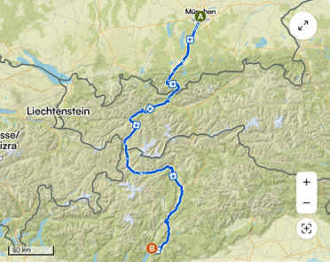 Einmal mit dem Rad die Alpen überqueren